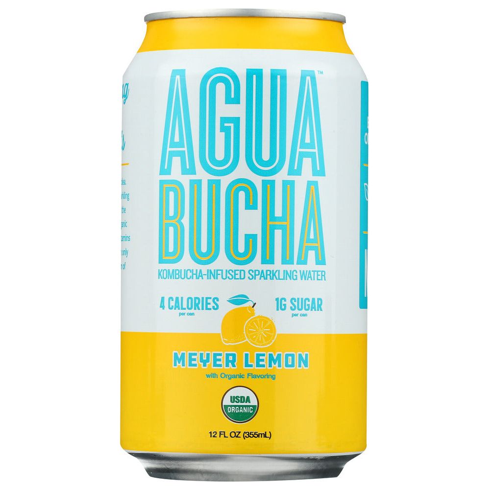 AGUA BUCHA: Water Sprk Kmbch Inf Lemn, 12 oz - #tag1# - #tag2#
