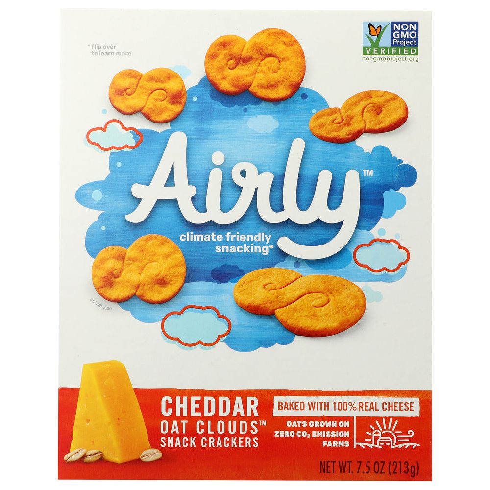 AIRLY: Crackers Cheddar Chz, 7.5 oz - #tag1# - #tag2#