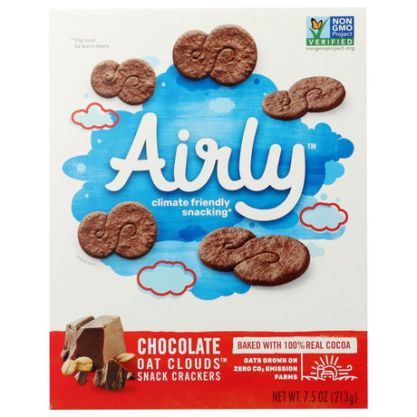 AIRLY: Crackers Chocolate Oats, 7.5 oz - #tag1# - #tag2#