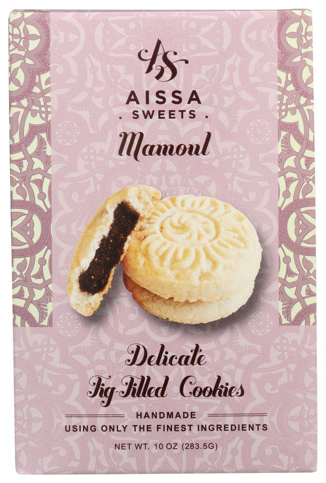 AISSA SWEETS: Fig Filled Mamoul Cookies, 10 oz - #tag1# - #tag2#