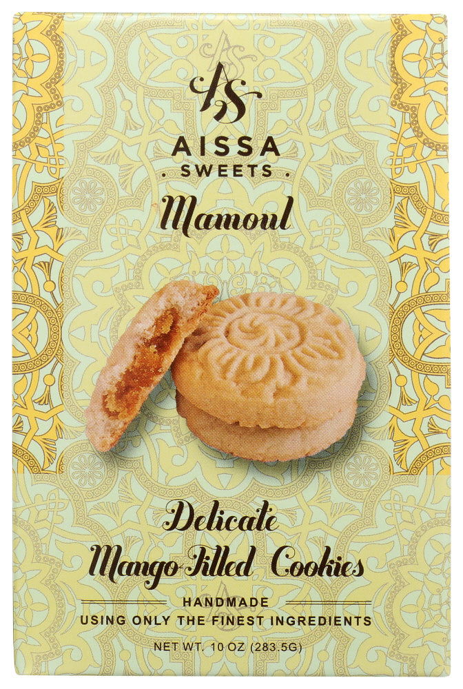 AISSA SWEETS: Mango Filled Mamoul Cookies, 10 oz - #tag1# - #tag2#