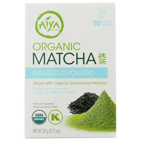 AIYA: Infused Gyokuro Organic Matcha, 1 ea - #tag1# - #tag2#