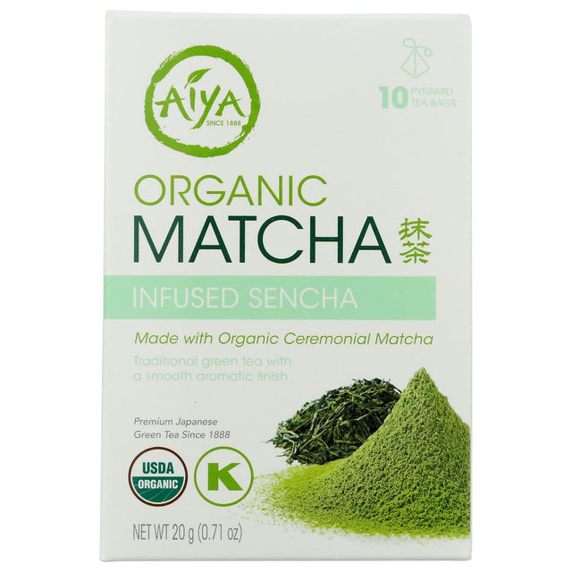 AIYA: Infused Sencha Organic Matcha, 1 ea - #tag1# - #tag2#
