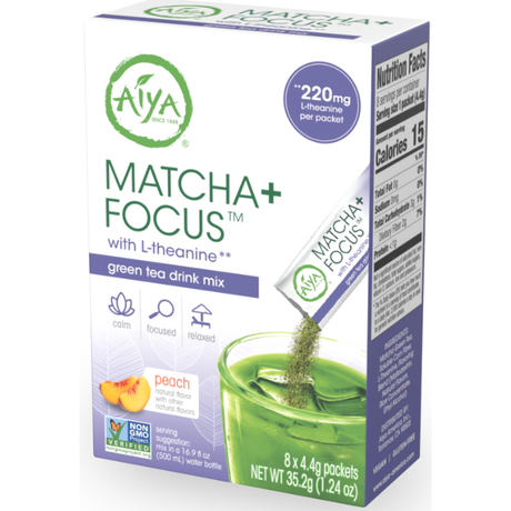 AIYA: Tea Matcha Plus Focus, 1.24 oz - #tag1# - #tag2#