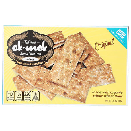 AK-MAK: Stone Ground Sesame Cracker, 4.15 Oz - #tag1# - #tag2#