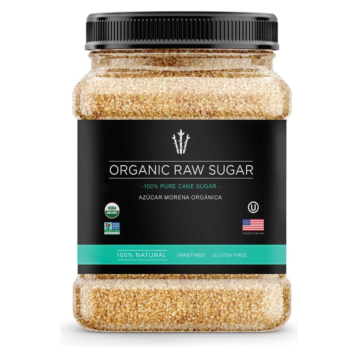 AKENTON: Organic Raw Sugar, 2.7 lb - #tag1# - #tag2#