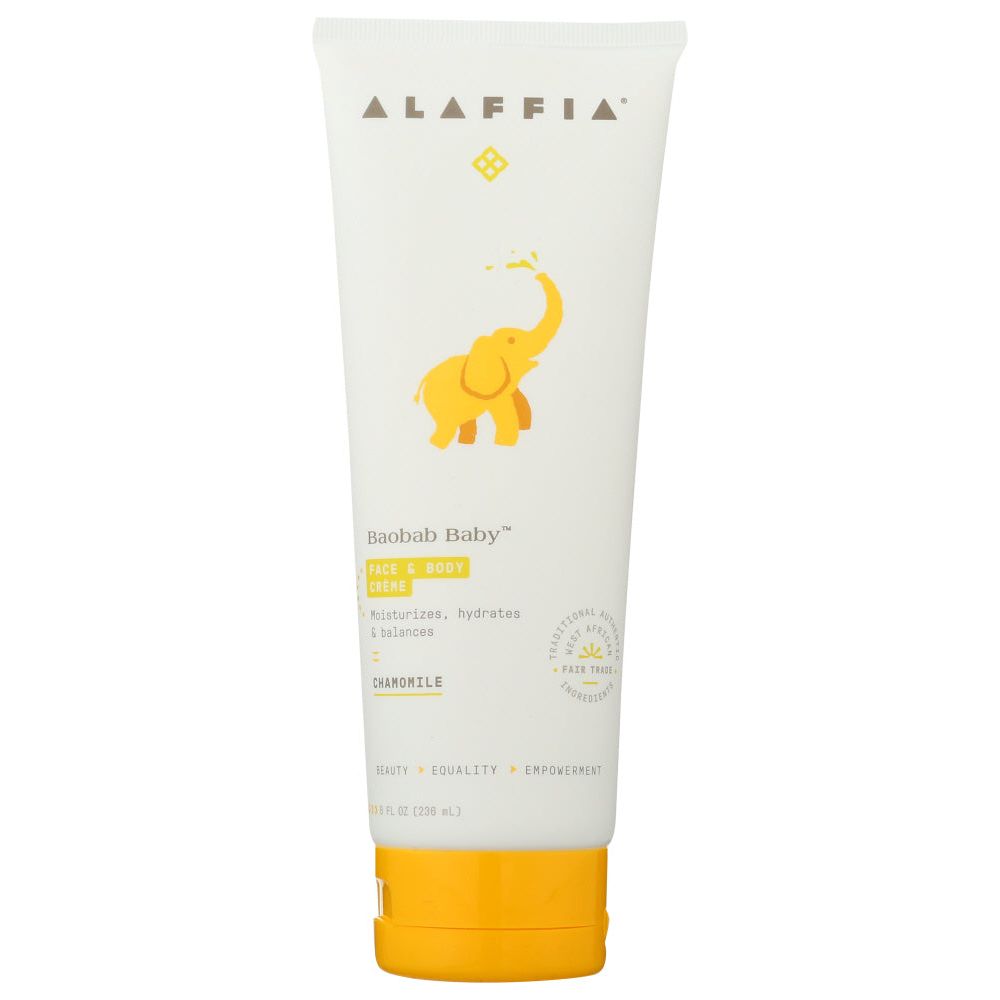 ALAFFIA: Baobab Baby Face Body Creme Chamomile, 8 fo - #tag1# - #tag2#
