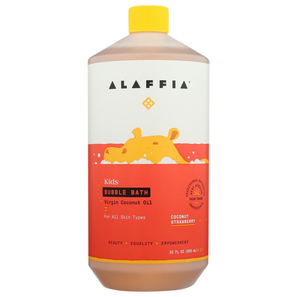 ALAFFIA: Bath Bubble Coconut Strwb, 32 FO - #tag1# - #tag2#