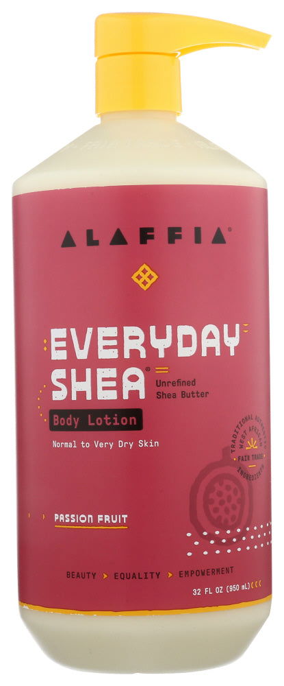 ALAFFIA: Body Lotion Shea Passion Fruit, 32 fo - #tag1# - #tag2#
