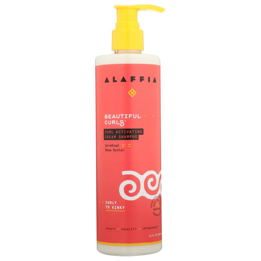 ALAFFIA: Curl Activating Cream Shampoo, 12 fo - #tag1# - #tag2#