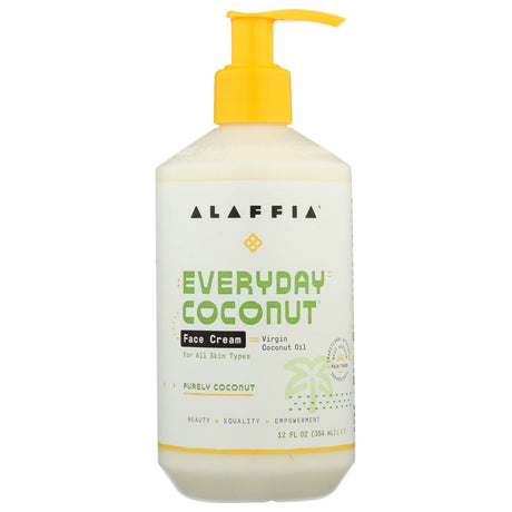ALAFFIA: Everyday Coconut Face Cream Purely Coconut, 12 fo - #tag1# - #tag2#