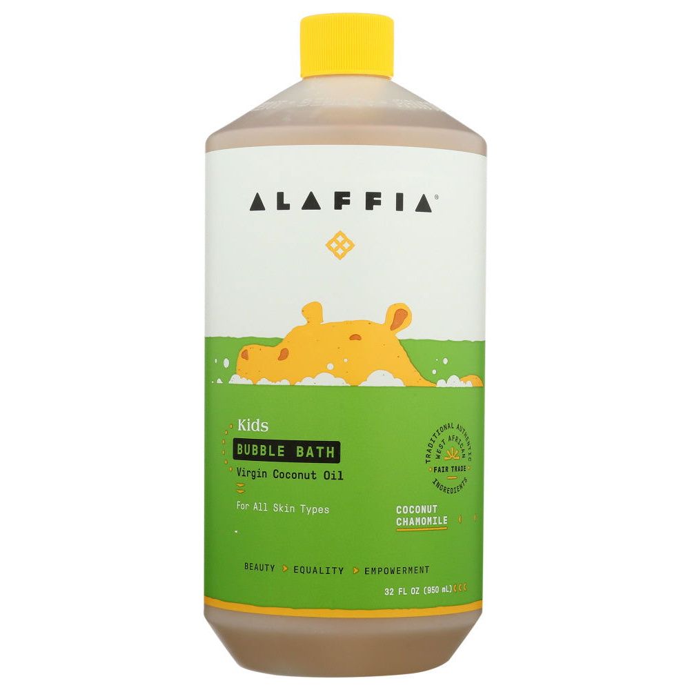 ALAFFIA: Kids Bubble Bath Coconut Chamomile, 32 fo - Sunshine Co Op. - #tag1#