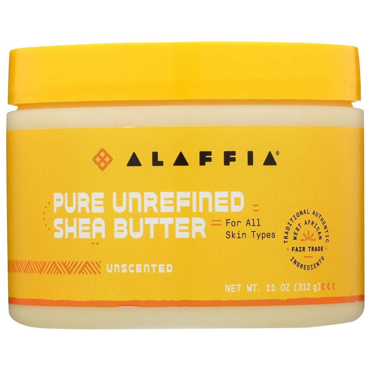 ALAFFIA: Pure Unrefined Shea Butter Unscented, 11 oz - #tag1# - #tag2#