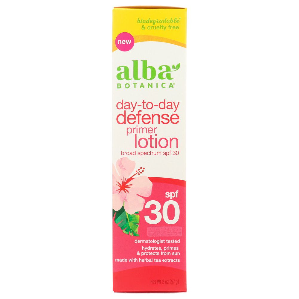 ALBA BOTANICA: Day To Day Defense Oil Free Primer Lotion SPF 30, 2 oz - #tag1# - #tag2#
