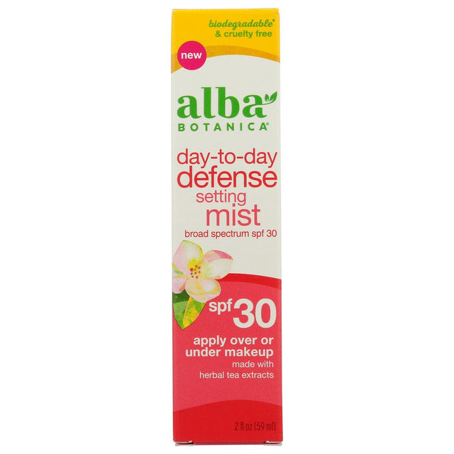 ALBA BOTANICA: Day To Day Defense SPF 30 Setting Mist, 2 fo - #tag1# - #tag2#