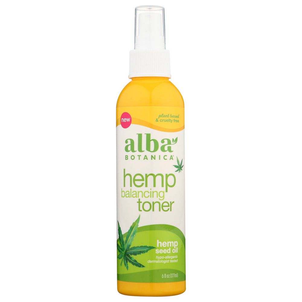 ALBA BOTANICA: Hemp Balancing Toner, 6 oz - #tag1# - #tag2#