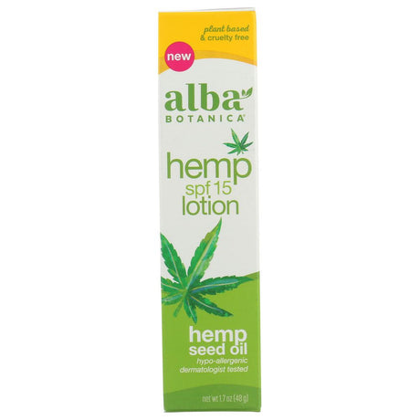 ALBA BOTANICA: Hemp Facial Spf 15 Lotion, 1.7 oz - #tag1# - #tag2#