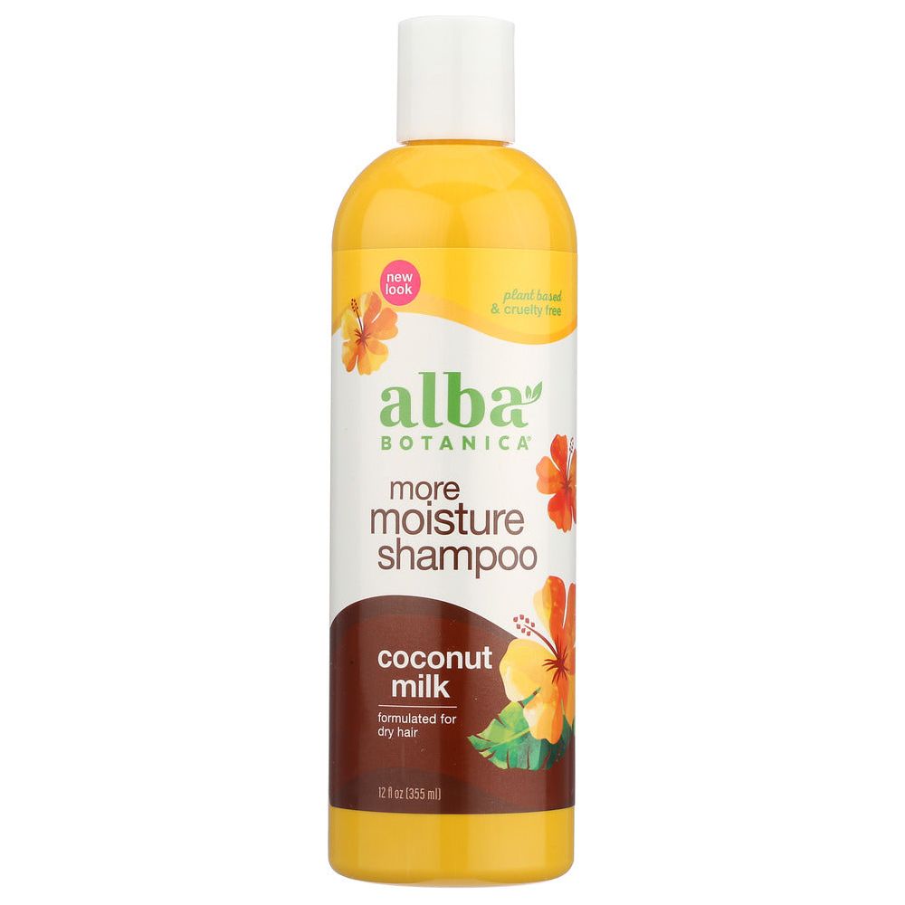 ALBA BOTANICA: More Moisture Coconut Milk Shampoo, 12 oz - #tag1# - #tag2#