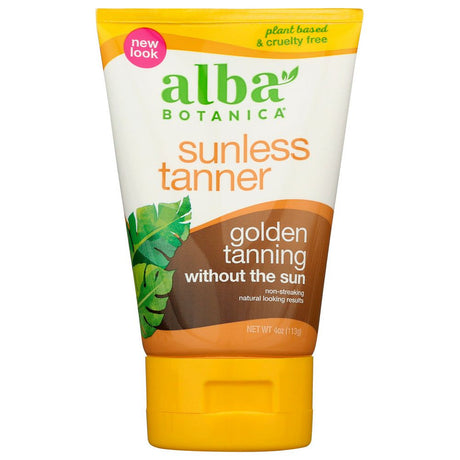 ALBA BOTANICA: Natural Very Emollient Sunless Tanning Lotion, 4 oz - #tag1# - #tag2#