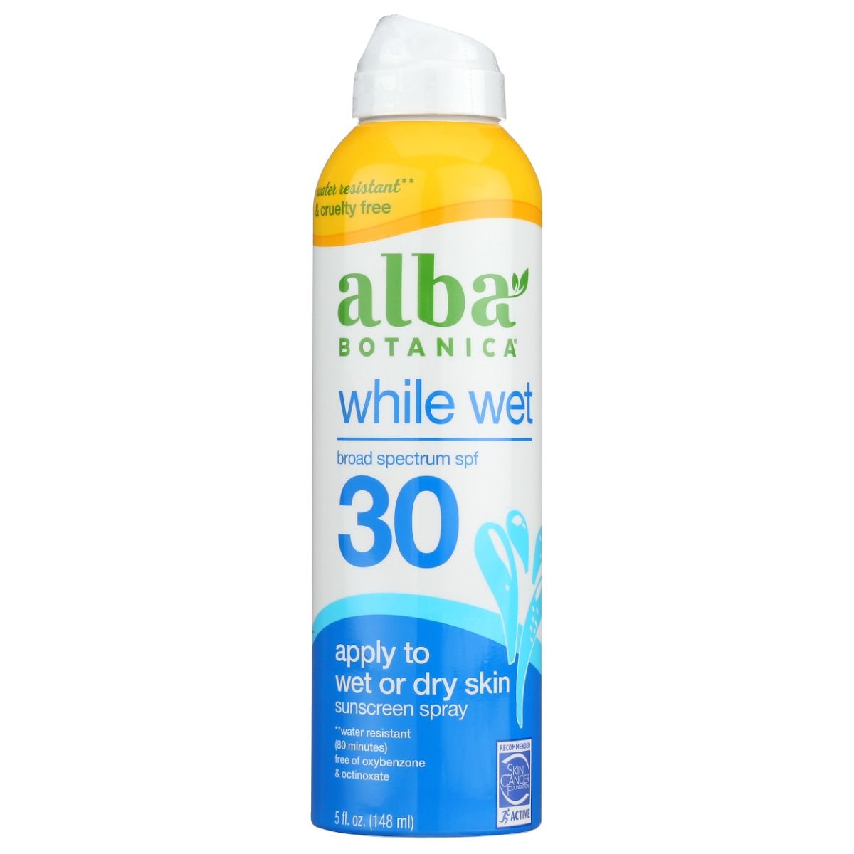 ALBA BOTANICA: While Wet Spf 45 Sunscreen Spray, 5 oz - #tag1# - #tag2#