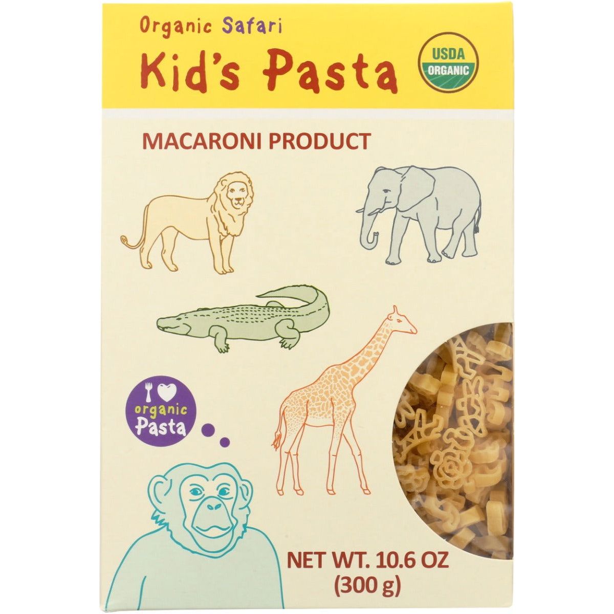 ALB GOLD: Organic Safari Kids Pasta, 10.6 oz - Sunshine Co Op. - #tag1#