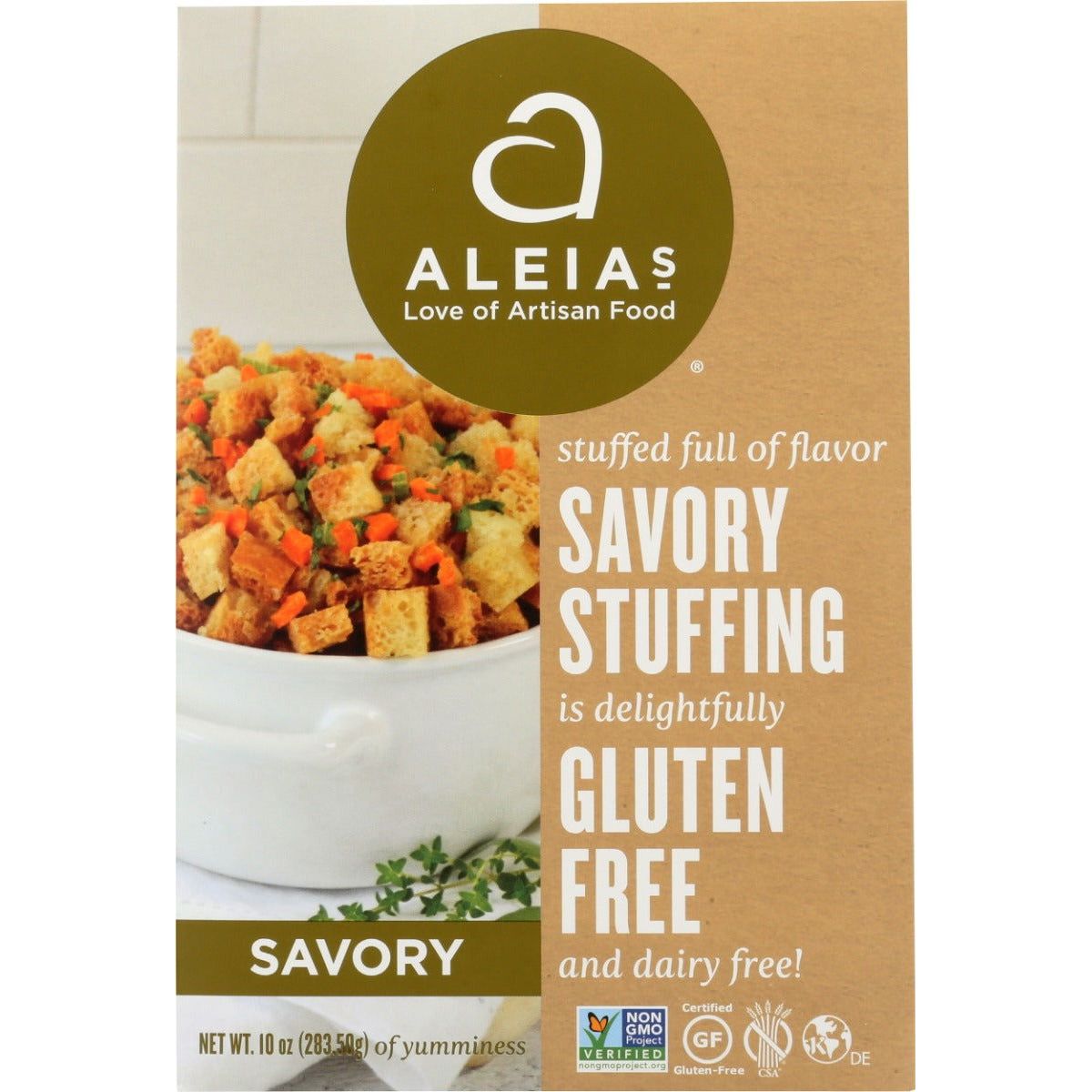 ALEIAS: Stuffing Mix Savory Gluten Free, 10 oz - Sunshine Co Op. - #tag1#