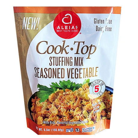 ALEIAS: Stuffing Veg Seasoned, 5.5 OZ - #tag1# - #tag2#