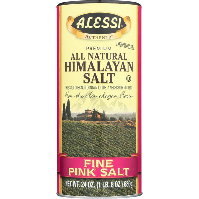 ALESSI: Fine Pink Himalayan Salt, 24 oz - #tag1# - #tag2#