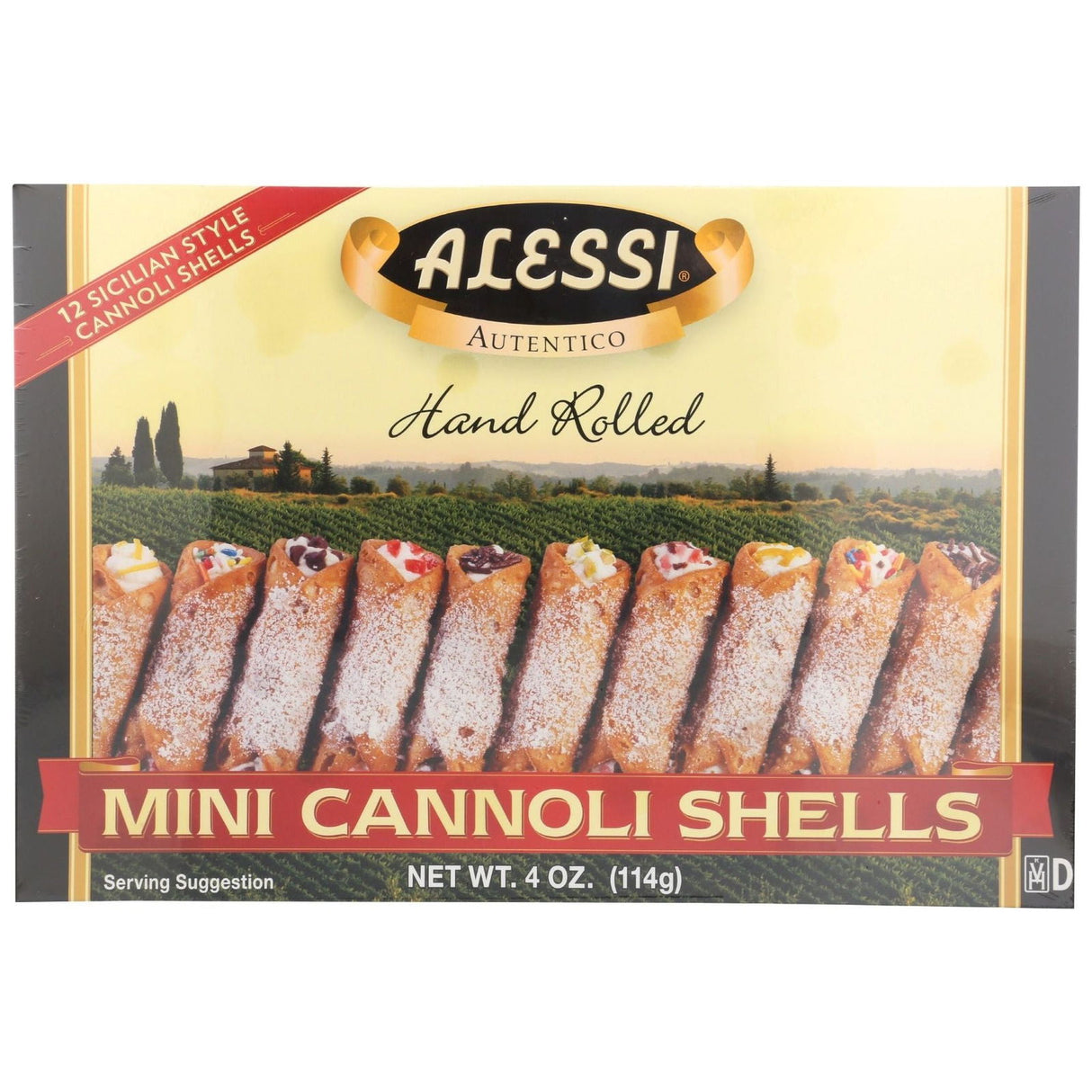 ALESSI: Mini Cannoli Shells, 4 oz - #tag1# - #tag2#
