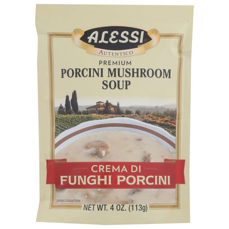 ALESSI: Porcini Mushroom Soup, 4 oz - #tag1# - #tag2#
