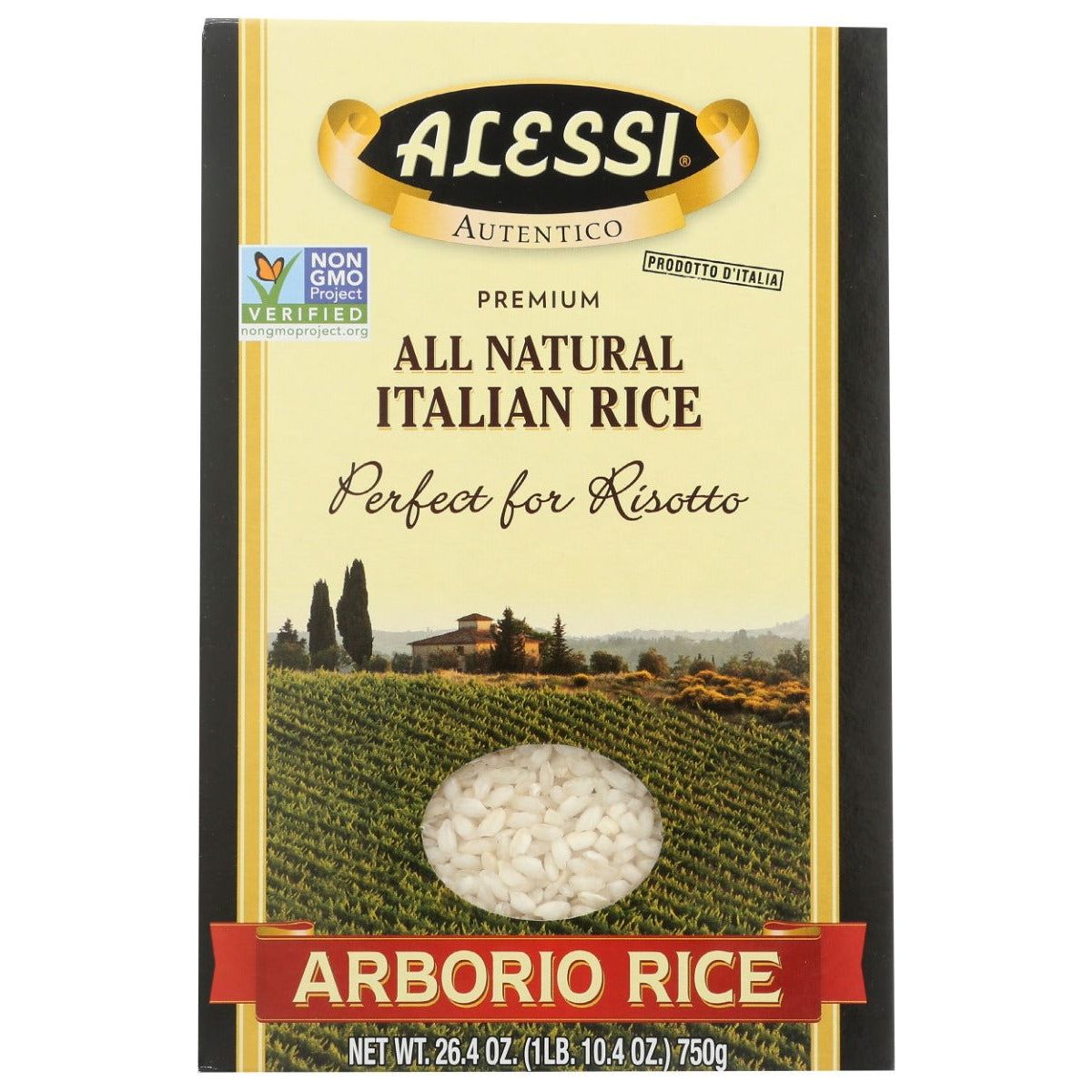 ALESSI: Rice Arborio, 26.4 oz - Sunshine Co Op. - #tag1#