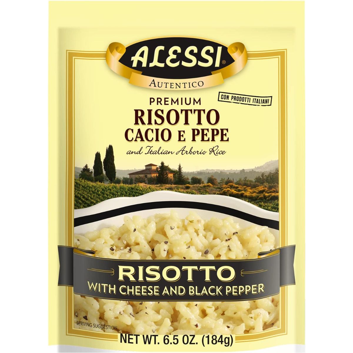 ALESSI: Risotto Cacio E Pepe, 6.5 oz - #tag1# - #tag2#