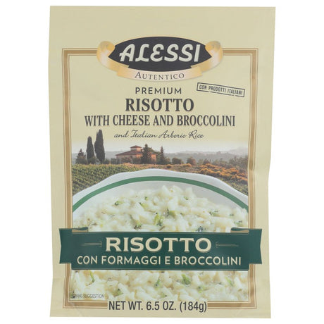 ALESSI: Risotto with Cheese and Broccolini, 6.5 oz - #tag1# - #tag2#