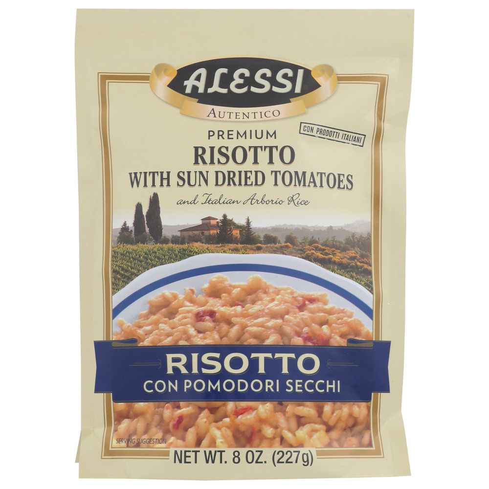ALESSI: Risotto with Sun Dried Tomatoes, 8 oz - #tag1# - #tag2#