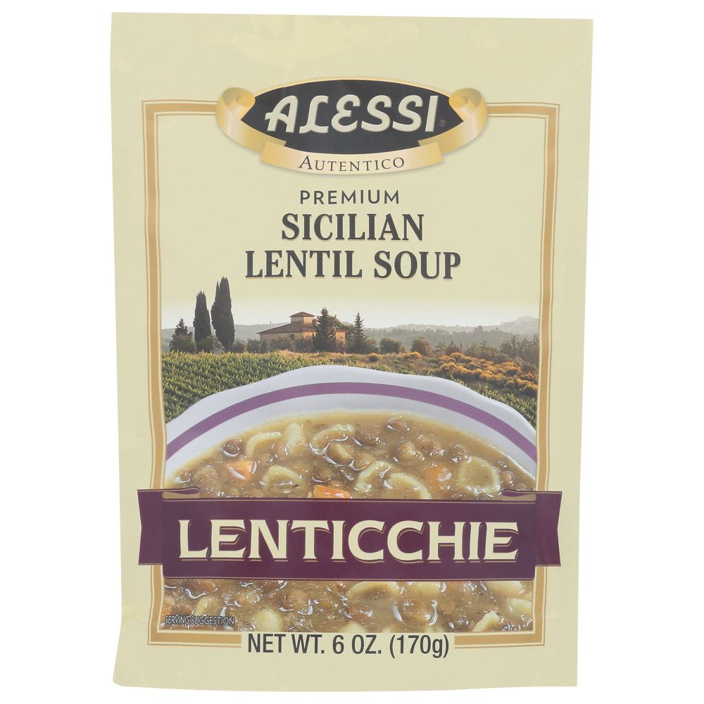 ALESSI: Sicilian Lentil Soup, 6 oz - #tag1# - #tag2#