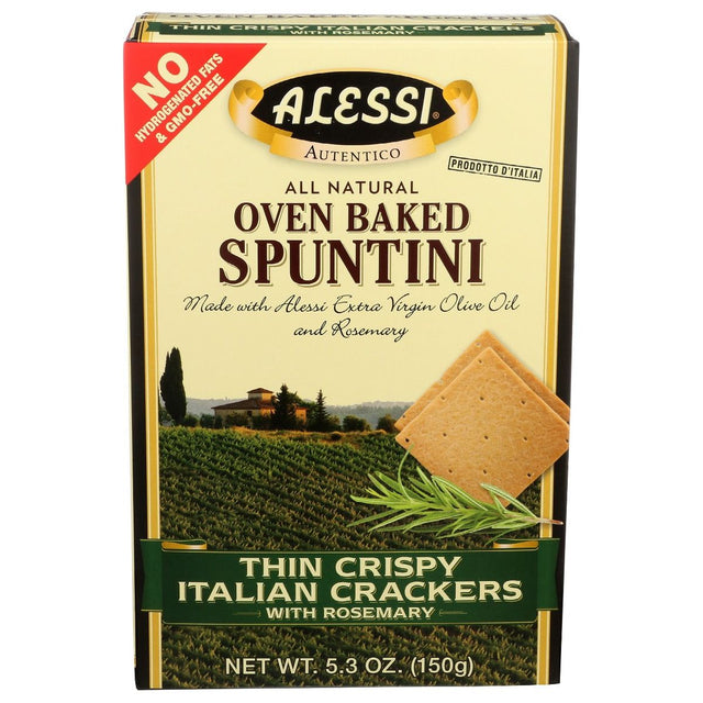 ALESSI: Spuntini Italian Rosemary Crackers, 5.3 oz - #tag1# - #tag2#