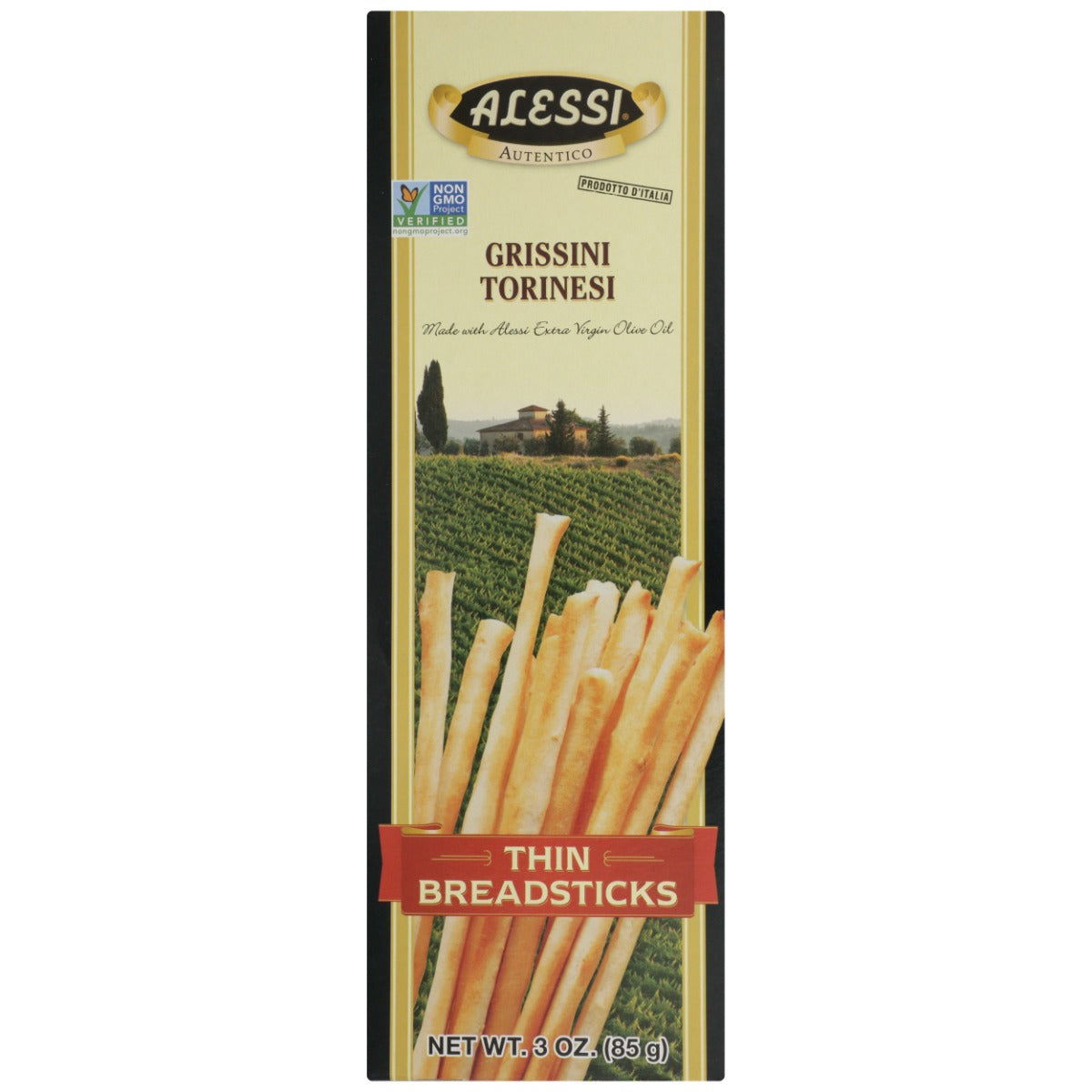 ALESSI: Thin Breadsticks, 3 oz - #tag1# - #tag2#