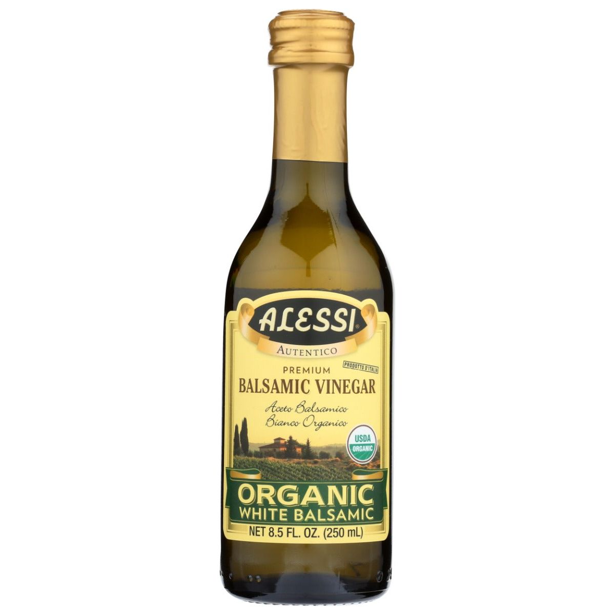 ALESSI: Vinegar Balsamic Wht Org, 8.5 oz - #tag1# - #tag2#