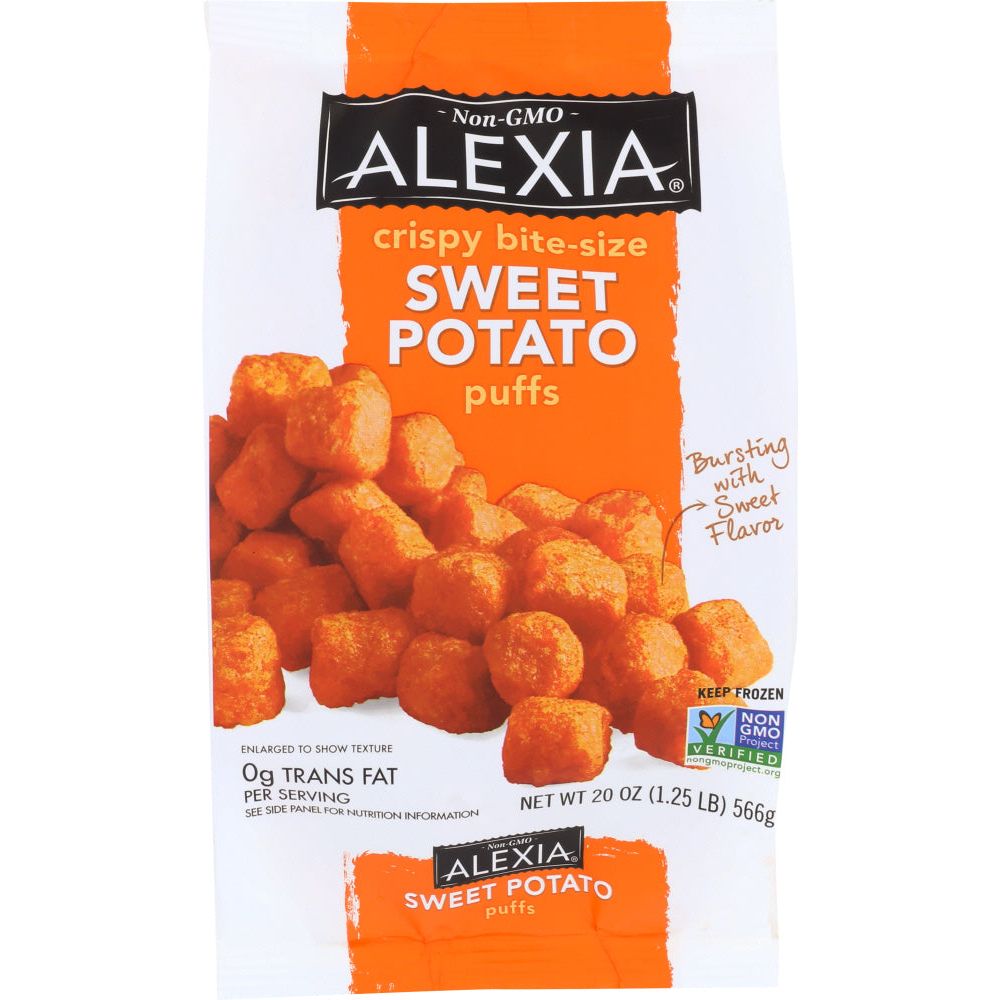 ALEXIA: Sweet Potato Puffs Crispy Bite-Size, 20 oz - #tag1# - #tag2#