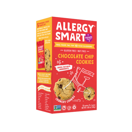 ALLERGY SMART: Chocolate Chip Cookies, 4.95 oz - #tag1# - #tag2#