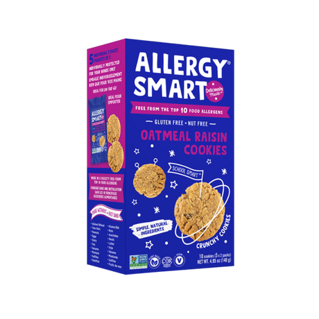 ALLERGY SMART: Oatmeal Raisin Cookies, 4.95 oz - #tag1# - #tag2#