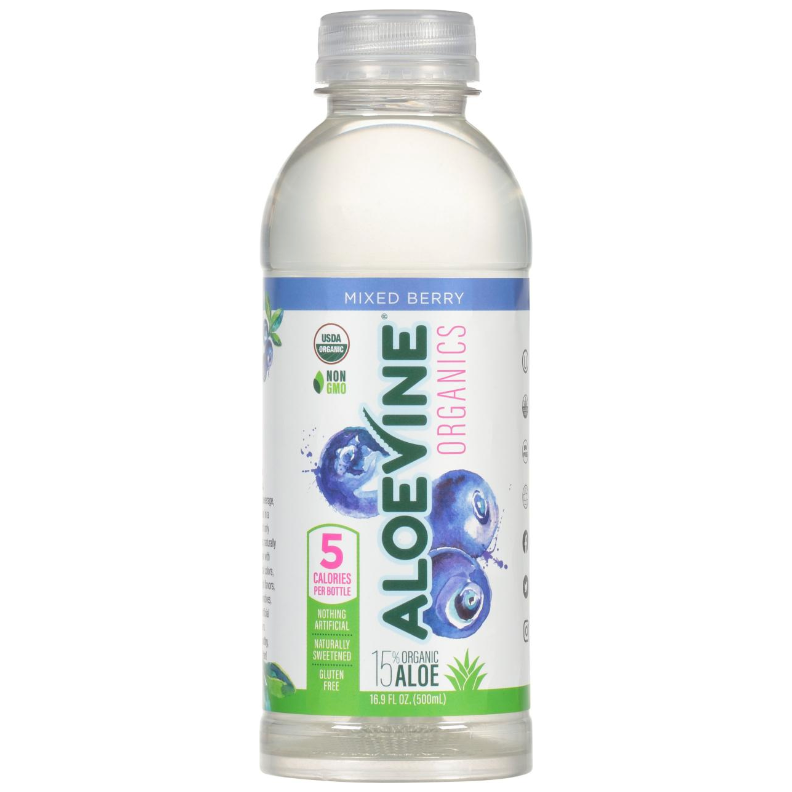 ALOEVINE: Bev Aloe Mxd Berry, 16.9 fo - #tag1# - #tag2#