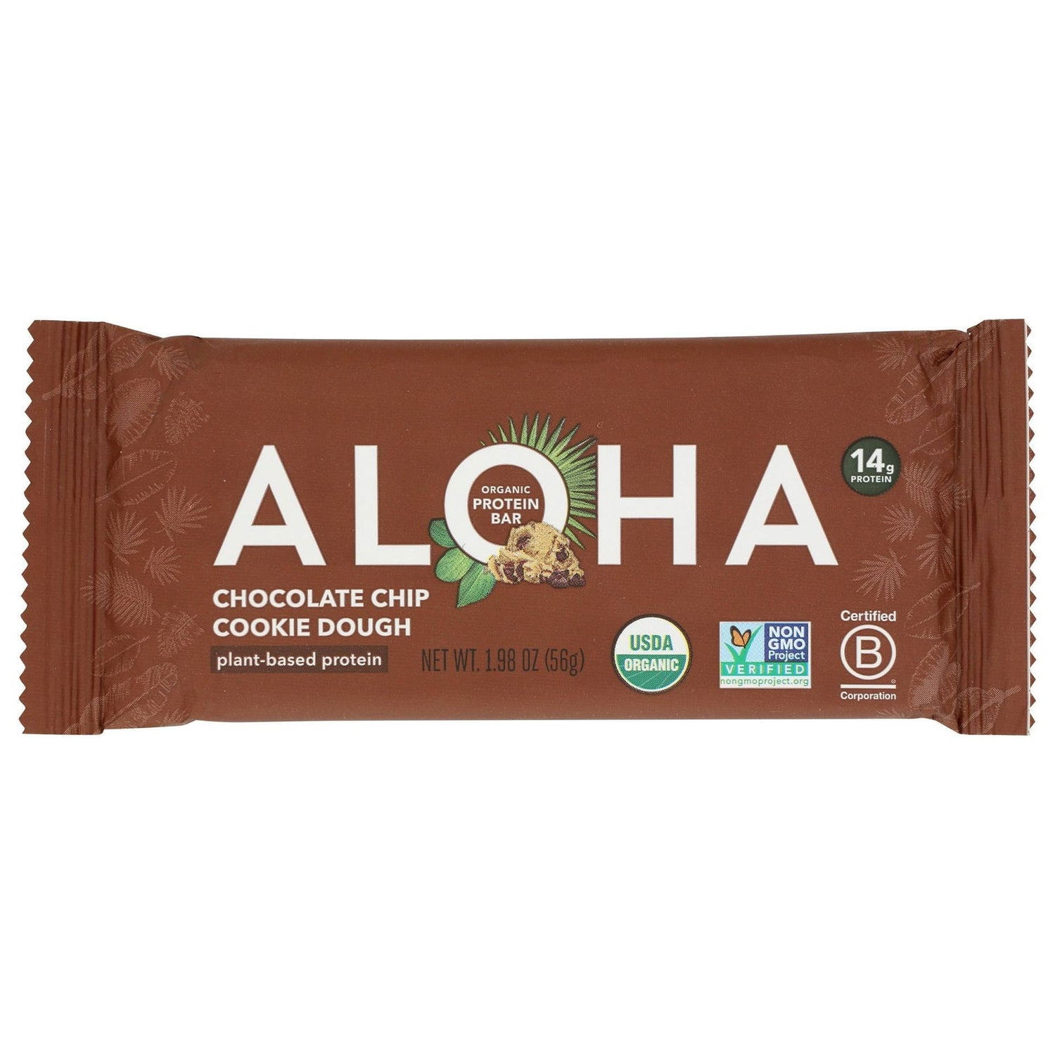 ALOHA: Bar Chocolate Chip Cookie Dough, 1.98 oz - #tag1# - #tag2#