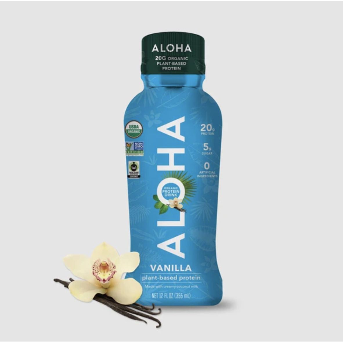 ALOHA: Protein Rtd Vanilla, 12.3 fo - #tag1# - #tag2#