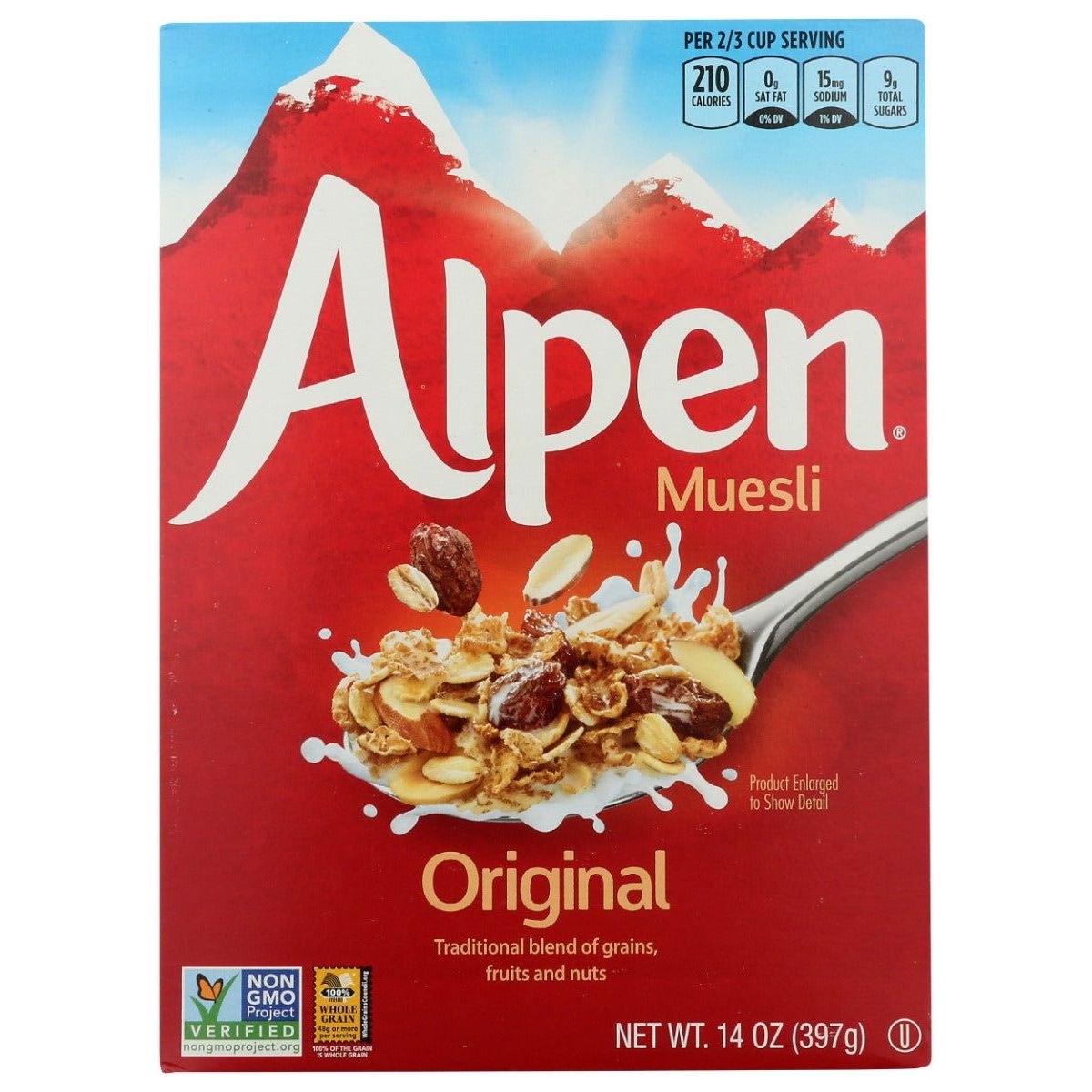 ALPEN: Original Muesli, 14 oz - Sunshine Co Op. - #tag1# - #tag2# - #tag3# - #tag4#