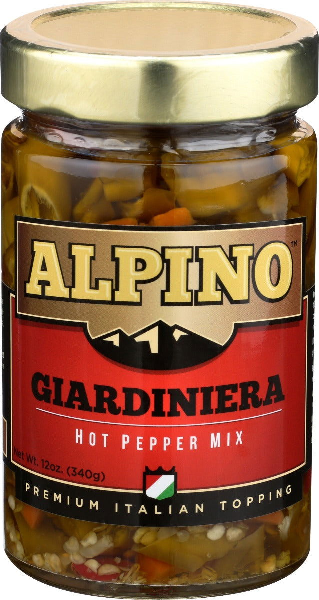 ALPINO: Gardiniera Hot Pepper Mix, 12 oz - #tag1# - #tag2#