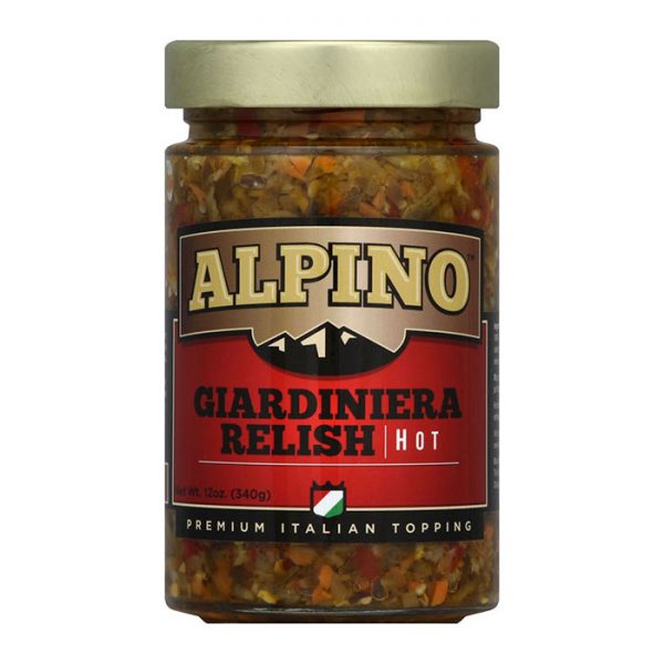 ALPINO: Giardiniera Relish Hot, 12 oz - #tag1# - #tag2#