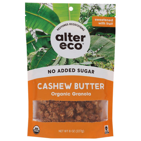 ALTER ECO: Cashew Butter Organic Granola, 8 oz - #tag1# - #tag2#