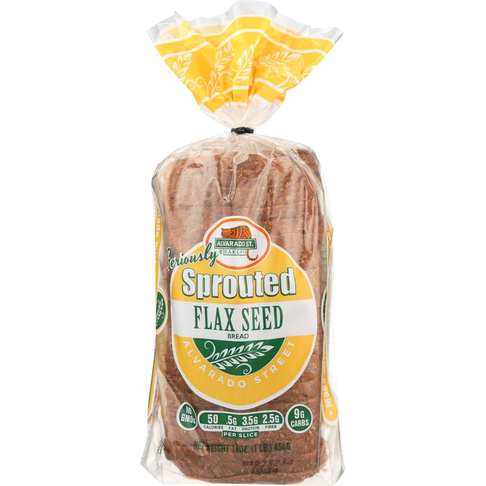 ALVARADO STREET BAKERY: Essential Flax Seed Bread, 16 oz - #tag1# - #tag2#