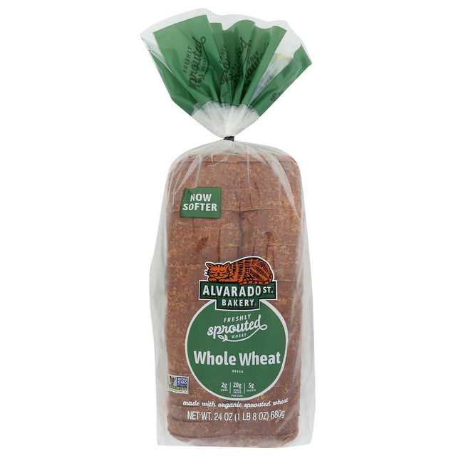 ALVARADO STREET BAKERY: Organic Sprouted Wheat Bread, 24 oz - #tag1# - #tag2#